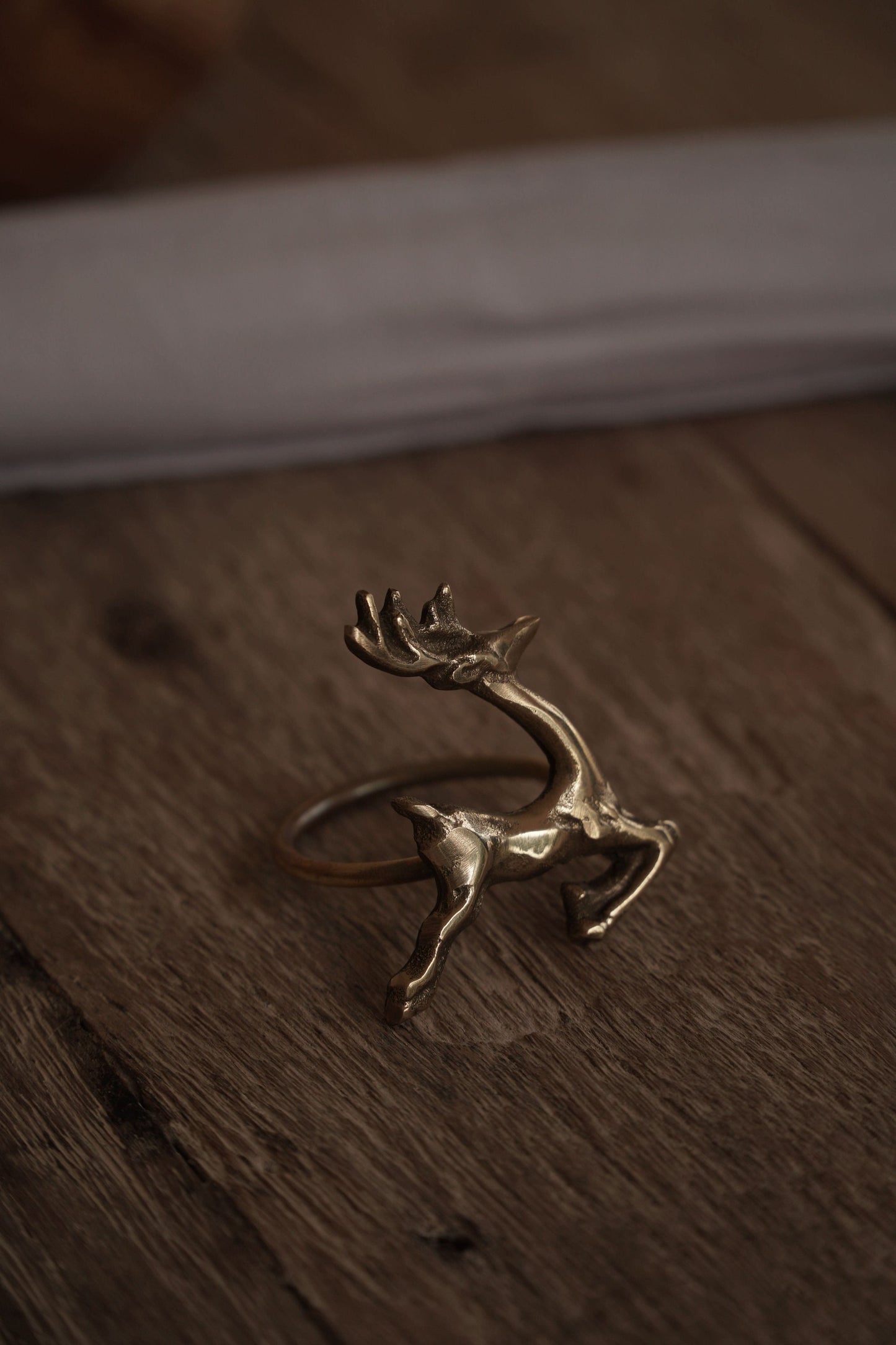 Brass Napkin ring "Soldier " set of 2 pcs.