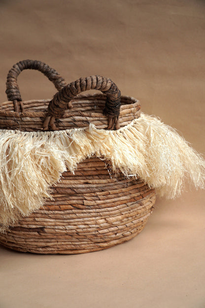 Boho basket/ Set of 2 pieces